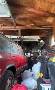 Before Junk Lords MKE cleanout